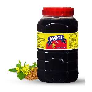 MOTI MUSTARD OIL JAR (SARSO OIL) 5 LITRE 