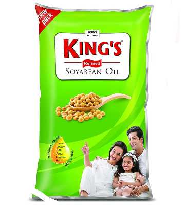 Kings Refined SOYA Bean Oil 900gPouch